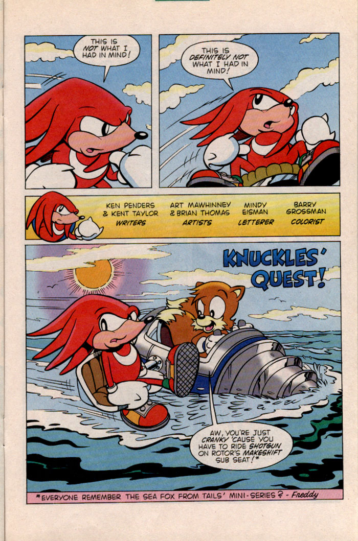 Sonic - Archie Adventure Series January 1997 Page 18